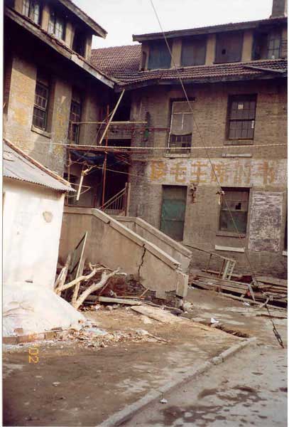 14-The Hospital - close up of side entrance