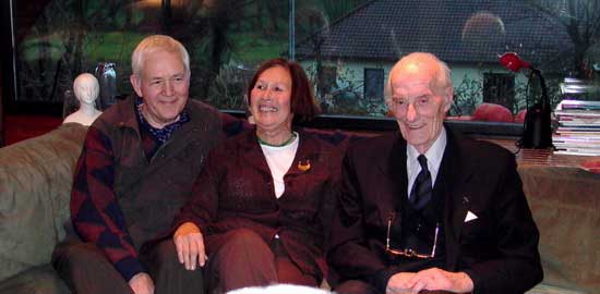 Leopold, Janette and Father Hanquet ---