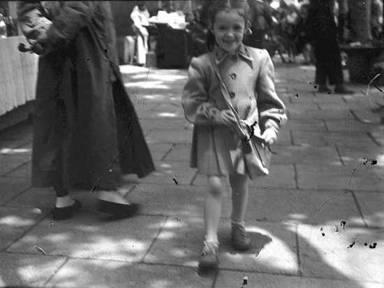 ... our little sister, Mary-lou in 1947 (in Shanghai)